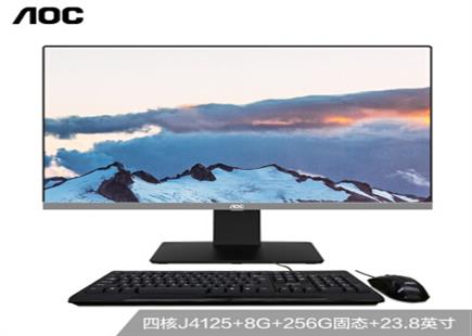 AOC AIO大師734 23.8英寸高清辦公臺(tái)式一體機(jī)電腦
